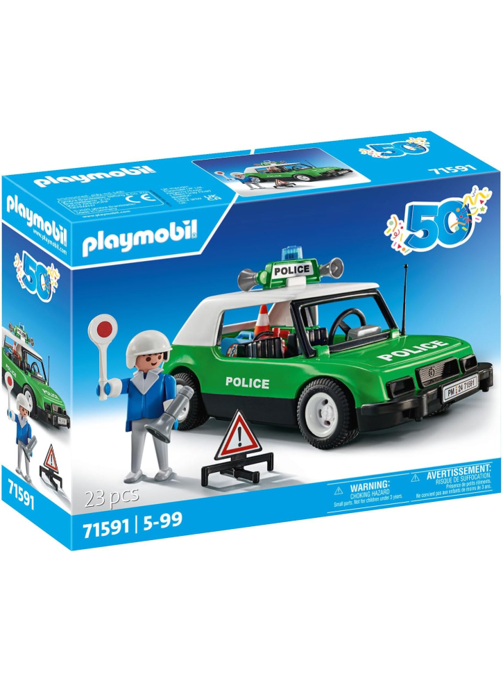 Playmobil 50YR Classic Police Car (71591)