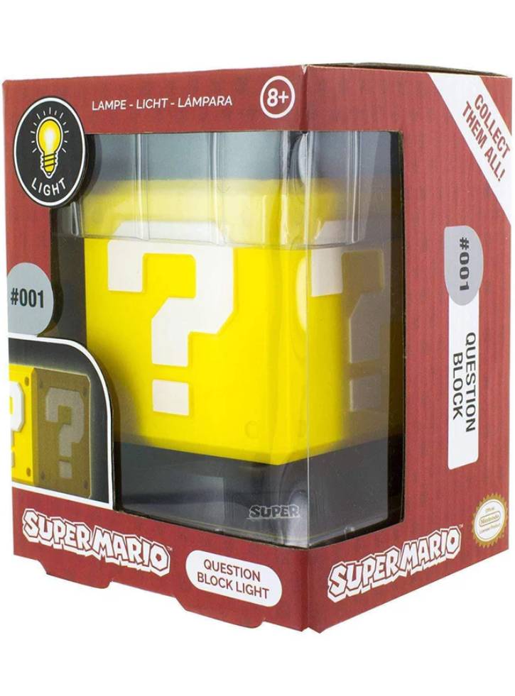 Paladone Nintendo Super Mario Question Block 3D Light (PP4372NNV2)