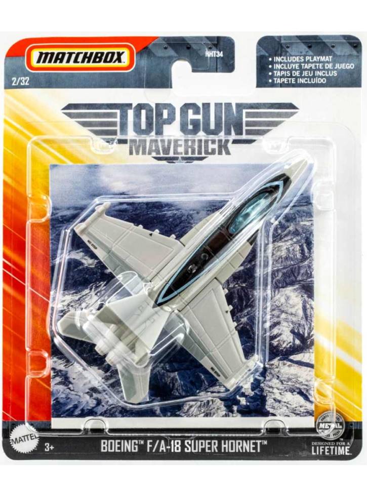 Matchbox Sky Busters Top Gun Maverick Boeing F/A-18 Super Hornet (HVM52)