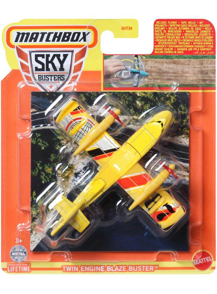 Matchbox Sky Busters Twin Engine Blaze Buster (HVM58)