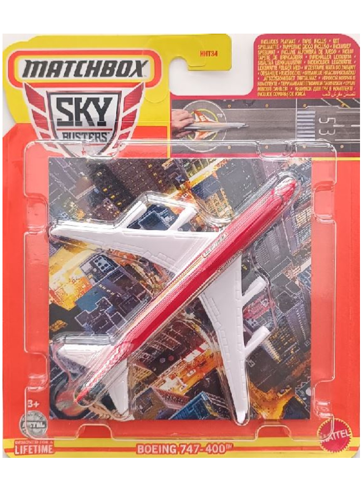 Matchbox Sky Busters Boeing 747-400 (HVM61)