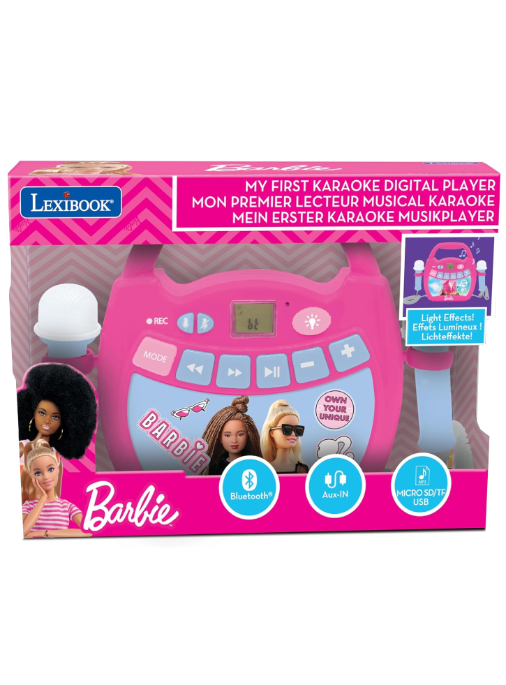 Lexibook Barbie Bluetooth speaker with Mics (MP320BBZ)