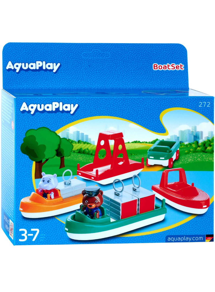 AquaPlay Boat Set 7pcs (8700000272)