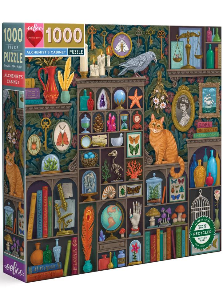 eeBoo Puzzle 1000pcs Alchemist's Cabinet (EPZTALC)