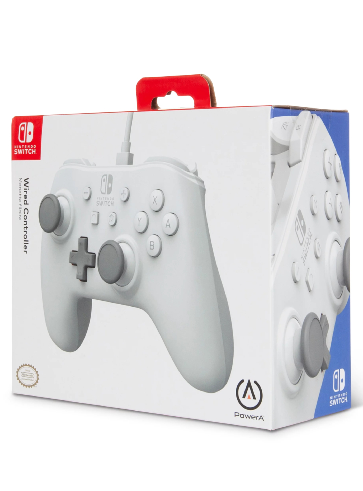 Controller PowerA Wired White - Nintendo Switch