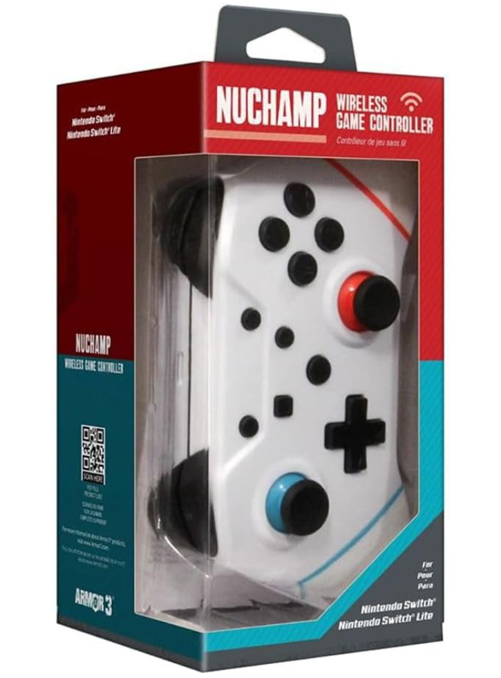 Controller Hyperkin Nuchamp Wireless Switch/Lite (White) - Nintendo Switch