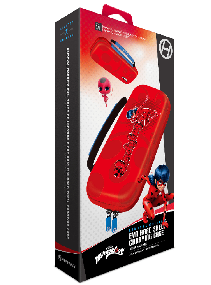Hard Case Hyperkin Official Miraculous Ladybug (Switch/Oled/Lite) - Nintendo Switch