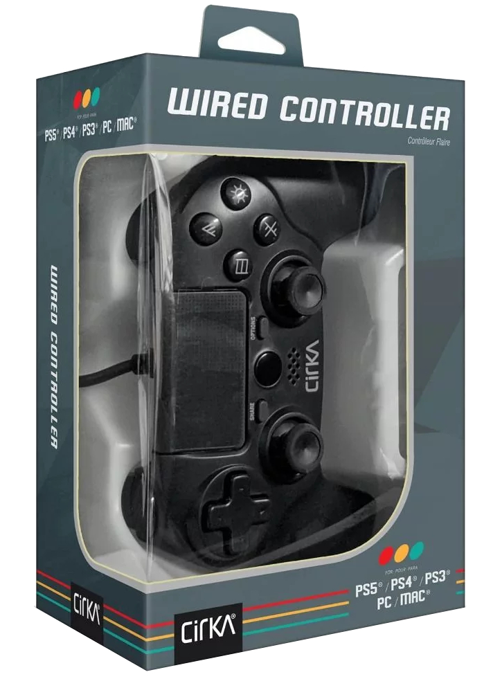 Controller Hyperkin Nuforce Wired Black - PS4/PC