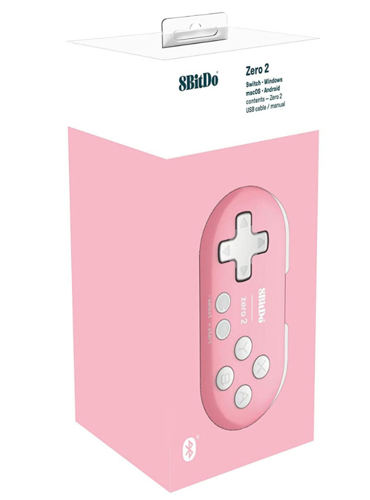 8BitDo Zero 2 Pink Edition - Nintendo Switch