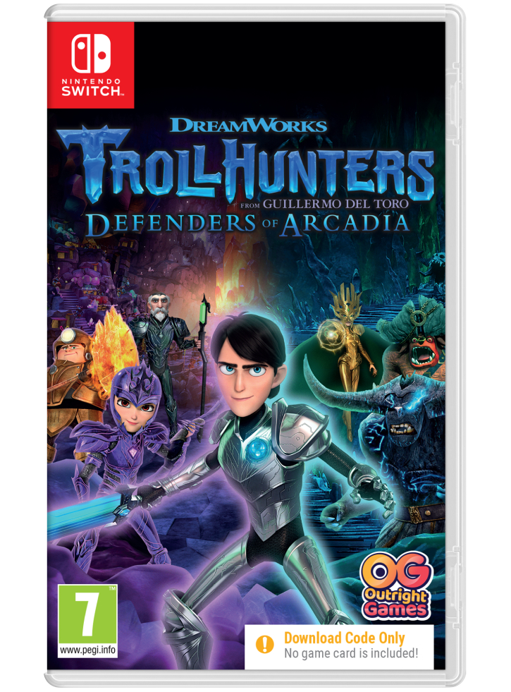 TrollHunters Defenders of Arcadia (Code in a Box) - Nintendo Switch