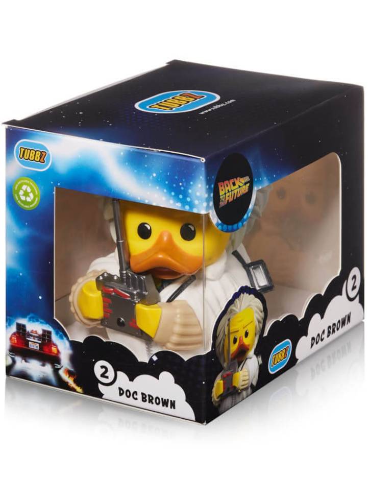 Back To The Future Tubbz Boxed Doc Brown 9cm