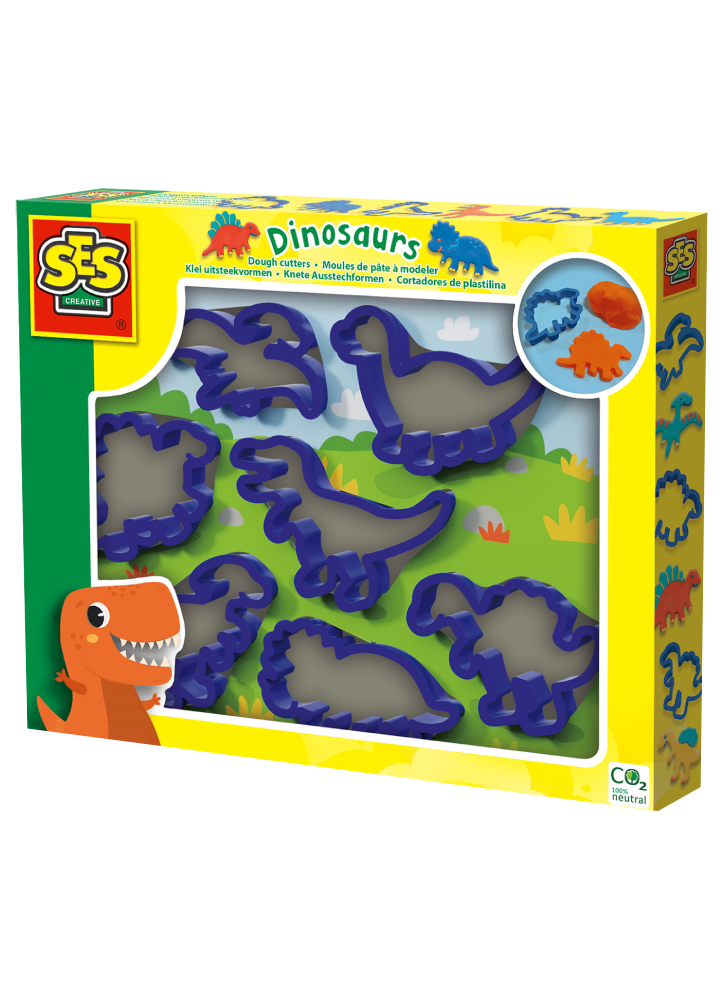 SES Creative Dough Cutters Dinos (S00887)