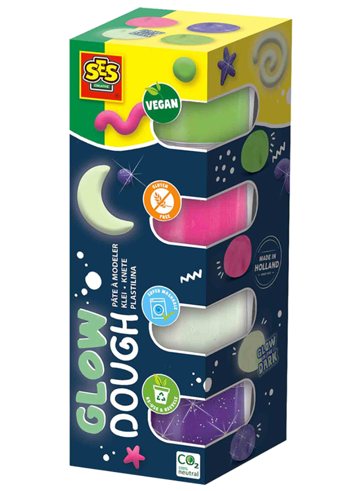 SES Creative Dough Feel Good Glow 4x90gr (S00516)
