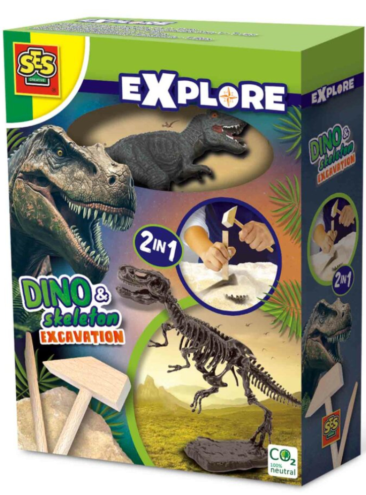 SES Creative Excavation T-Rex and Skeleton (S25092)
