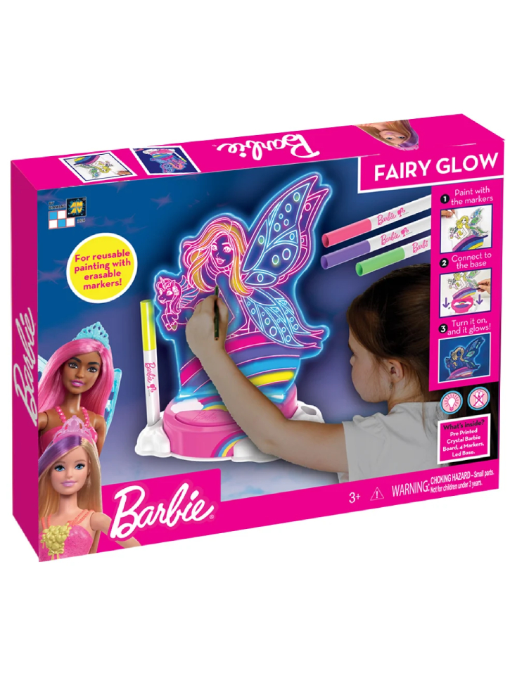 Barbie Night Lamp Decoration Fairy Paint N Lite