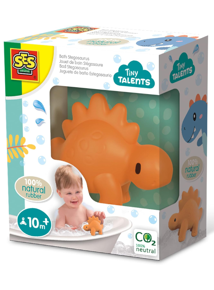 SES Creative Bath Time Stegosaurus natural rubber (S13213)