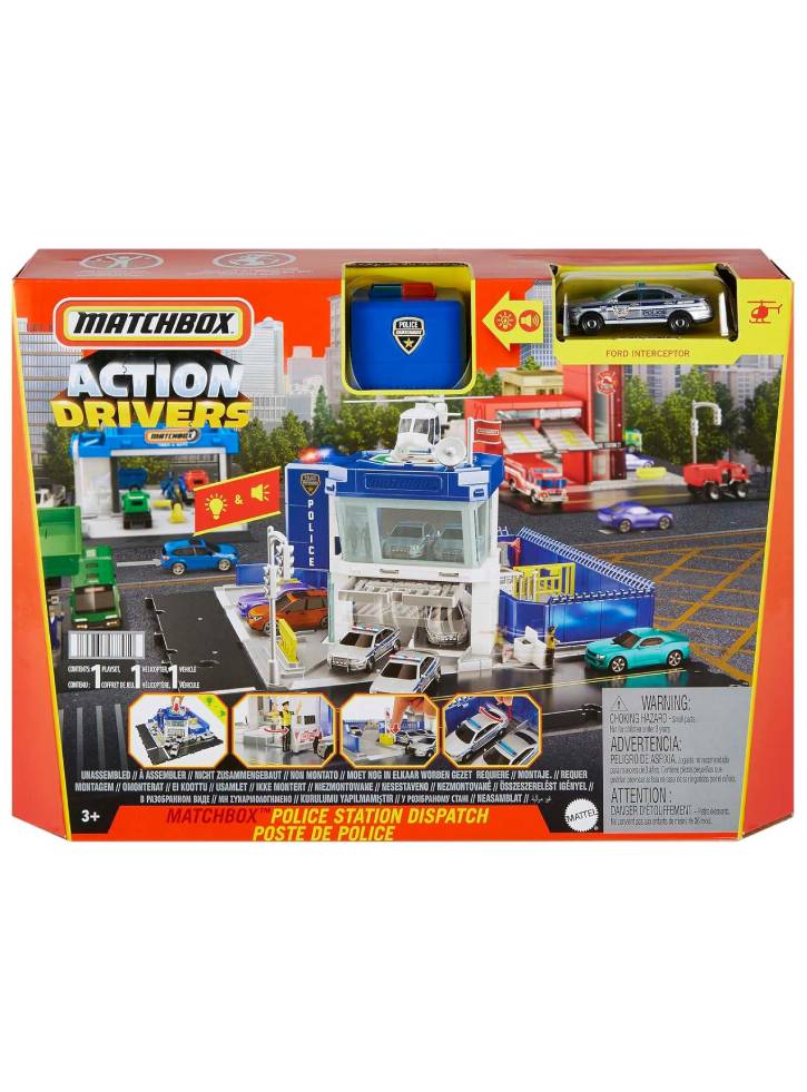 Matchbox Action Drivers Police Station (HHW22)