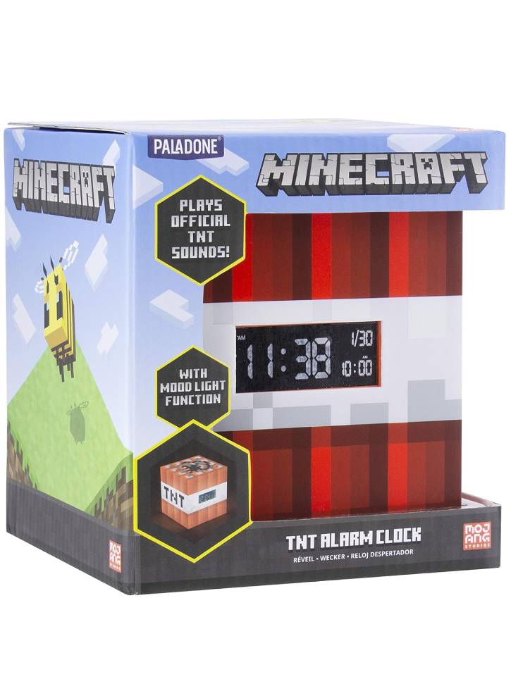 Minecraft TNT Alarm Clock