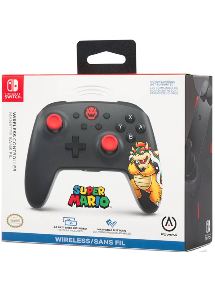 Controller PowerA Wireless Bowser - Nintendo Switch