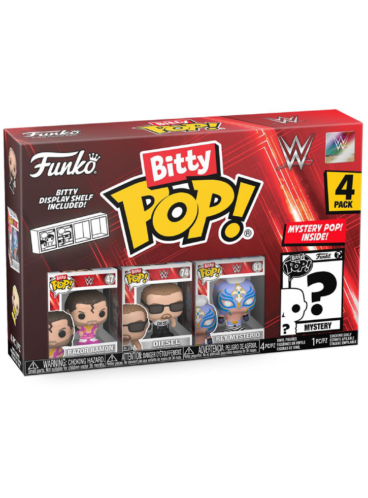 Funko Bitty Pop 4-Pack WWE Razor Ramon