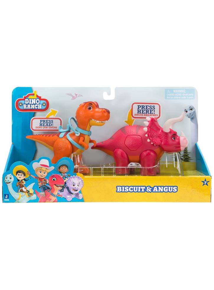 Dino Ranch Deluxe Dino Pk Biscuit And Angus (DNR0008)