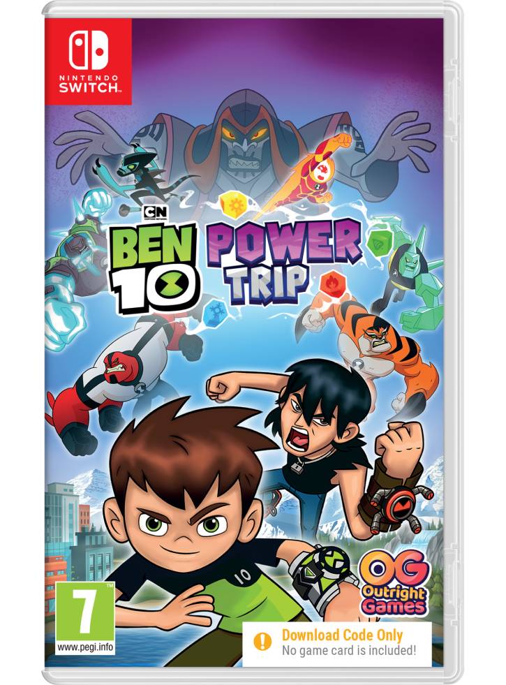 BEN 10 Power Trip (Code in a Box) - Nintendo Switch