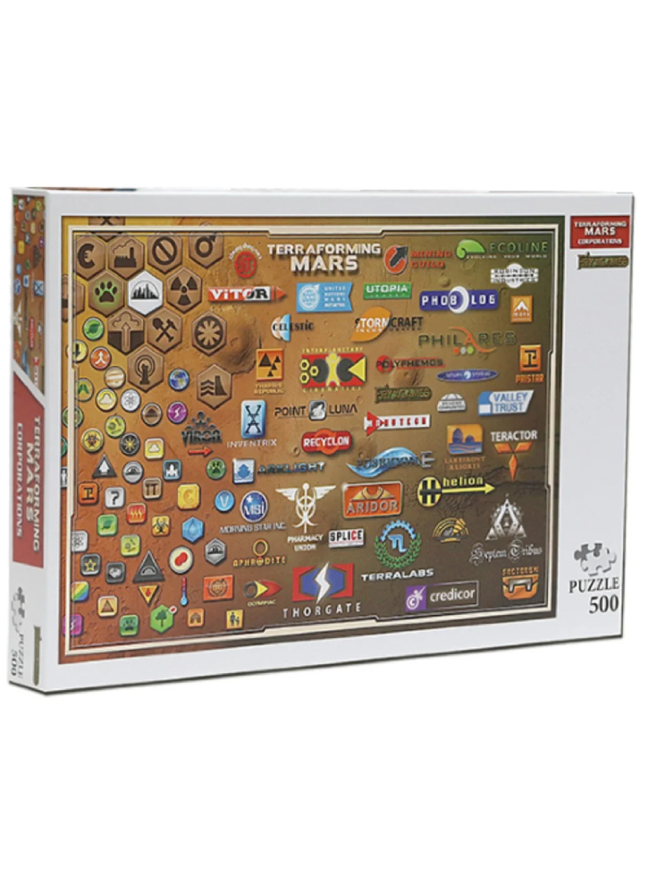 Terraforming Mars Puzzle Logos (500 pieces) (FRY2220)