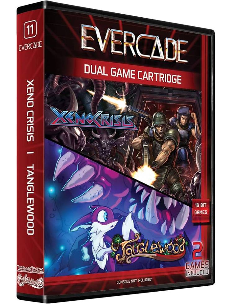 Blaze Evercade Xeno Crisis/Tanglewood Dual Game Cartridge