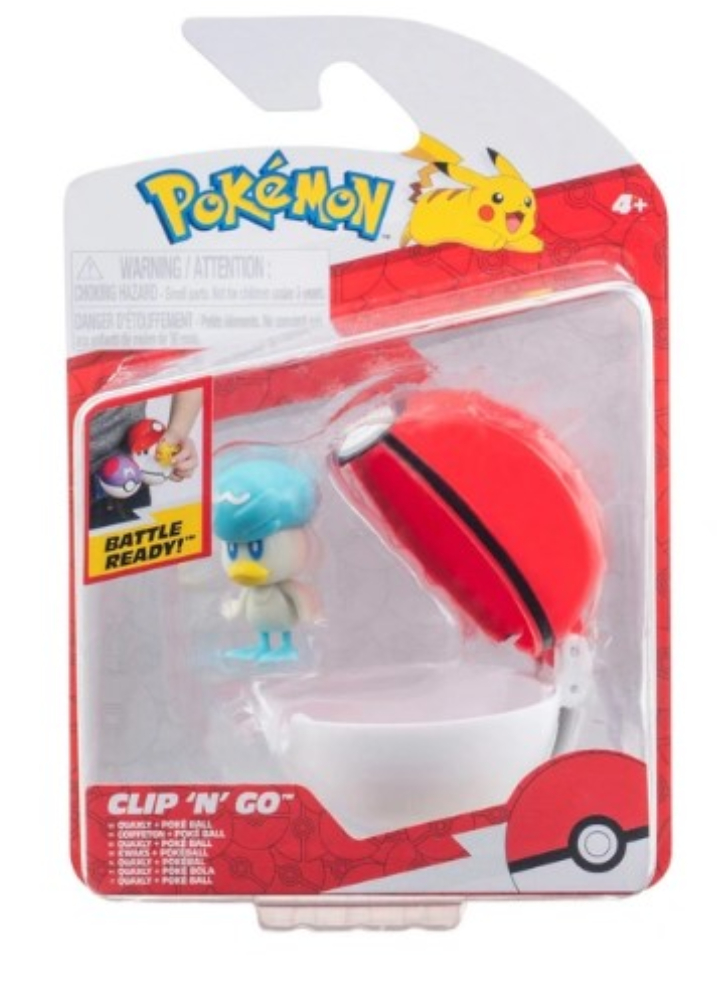 Pokemon Clip N Go Wuaxly and Poke Ball (PKW3630)