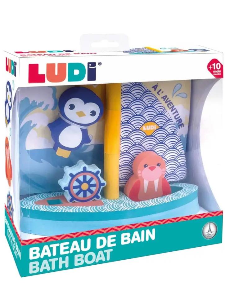 Ludi Bathing boat with foam (LU40082)