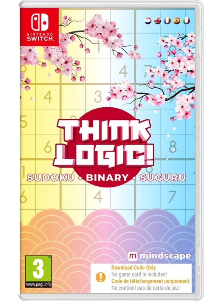 Think Logic! Sudoku Binary Suguru (Code in Box) - Nintendo Switch
