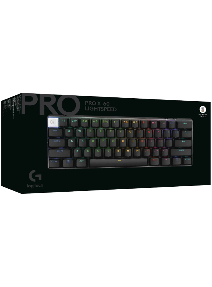 Keyboard Logitech G PRO X 60 LIGHTSPEED Wireless (Nordic) - PC