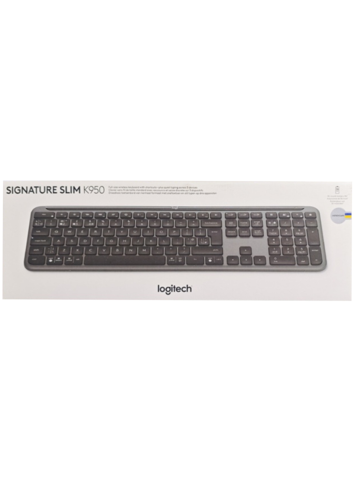 Keyboard Logitech Signature Slim Wireless K950 (Nordic) - PC
