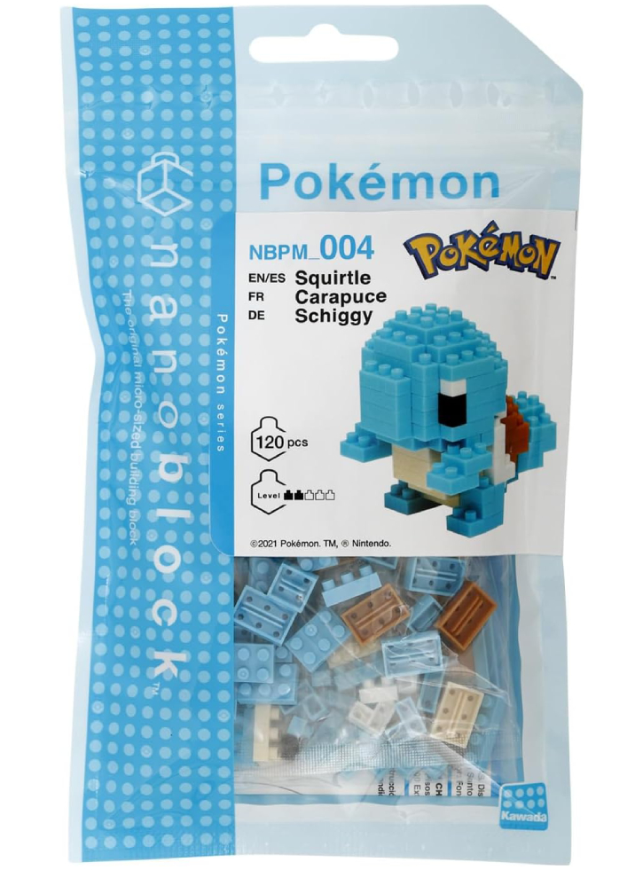 Bandai Nanoblock Pokemon Squirtle Building Block (NBPM004)