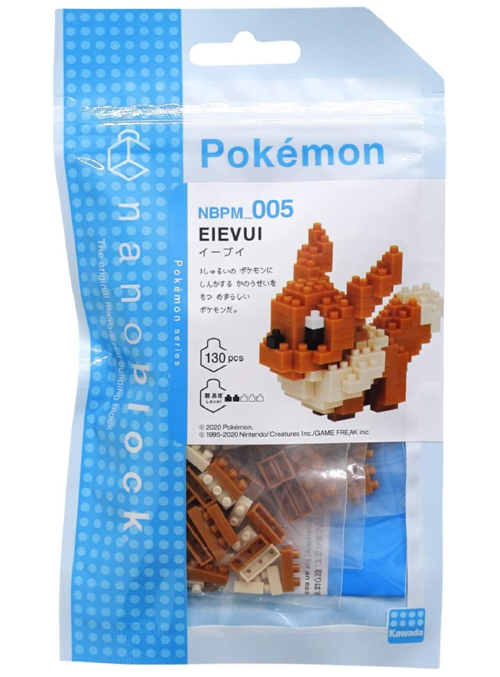 Bandai Nanoblock Pokemon Eevee Building Block (NBPM005)