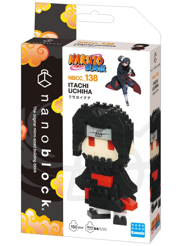 Bandai Nanoblock Naruto Itachi Building Block (NBCC138)