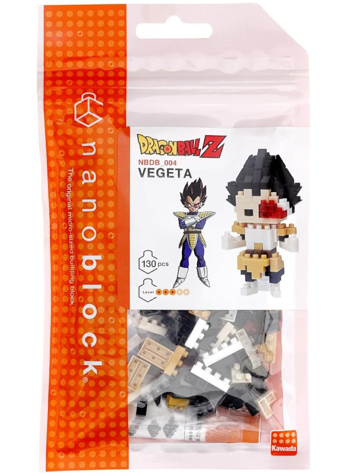 Bandai Nanoblock Dragon Ball Vegeta Building Block (NBDB004)