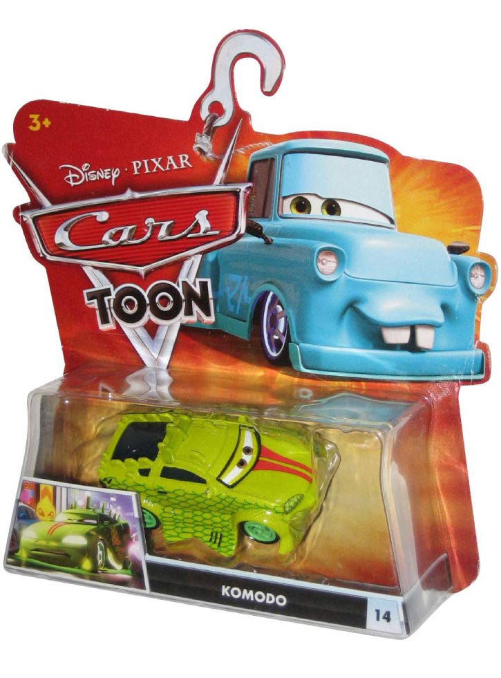 Disney Pixar Cars Toon Komodo (HVB02)