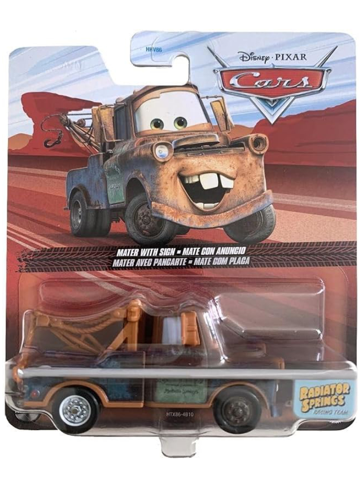 Disney Pixar Cars Matter with Sign (HTX86)