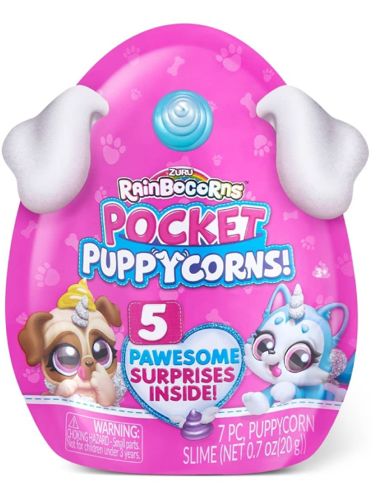 Rainbocorns Pocket Puppycorn Surprise S1 Bobble Head 1pc (9285)