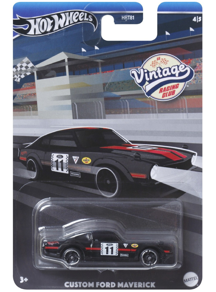 Mattel Hot Wheels Vintage Racing Club Custom Ford Maverick (HRV09)