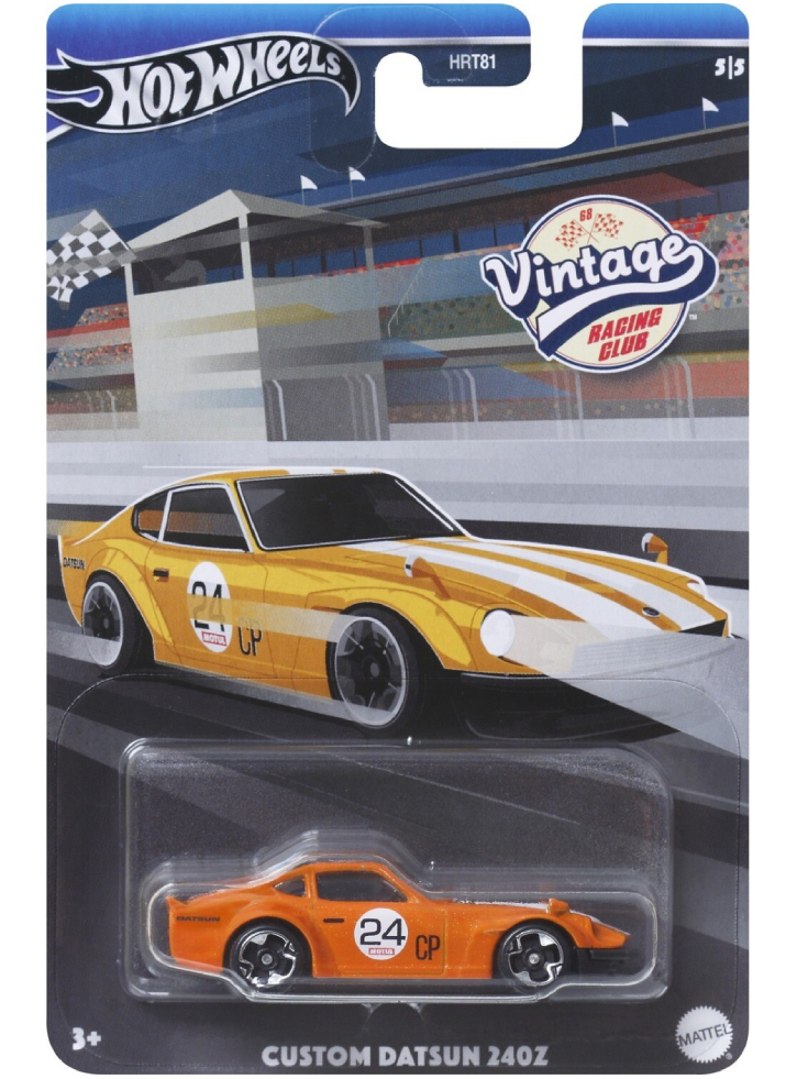 Hot Wheels Vintage Racing Club Custom Datsun 240Z (HRV10)