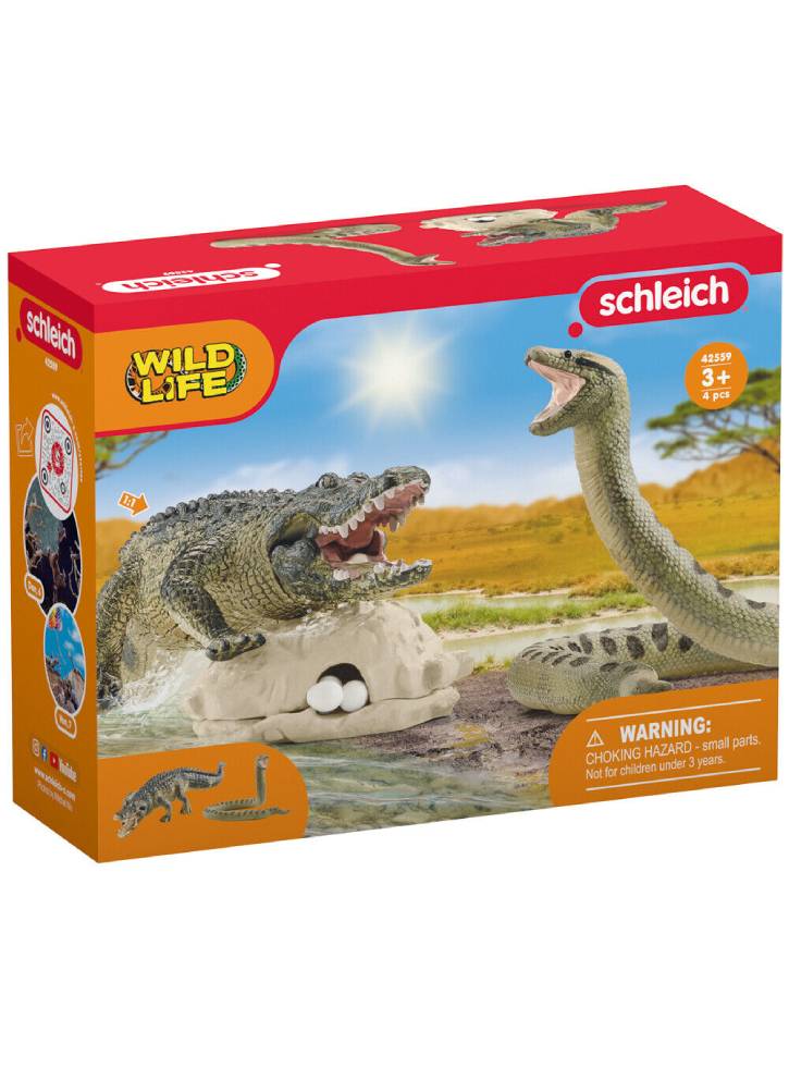 Schleich Wild Life Danger in the Swamp (42559)