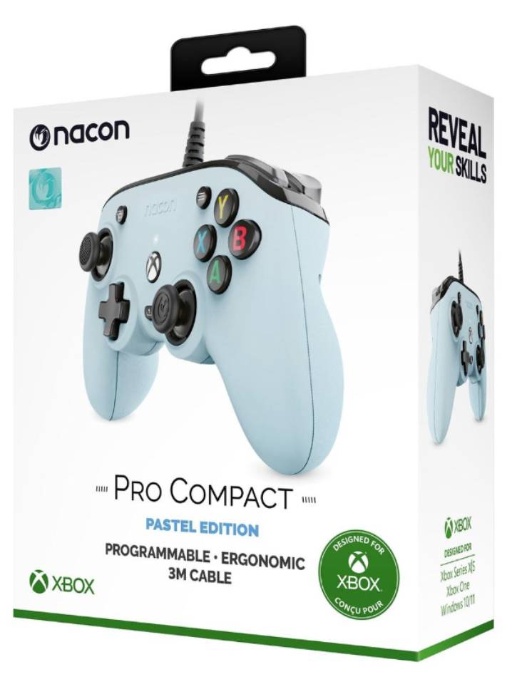Controller Nacon Pro Compact Pastel Blue - Xbox Series X