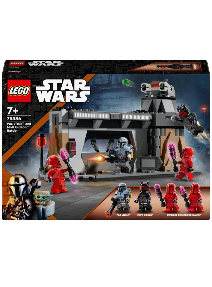 LEGO Star Warstm Paz Vizslatm and Moff Gideontm Battle (75386)