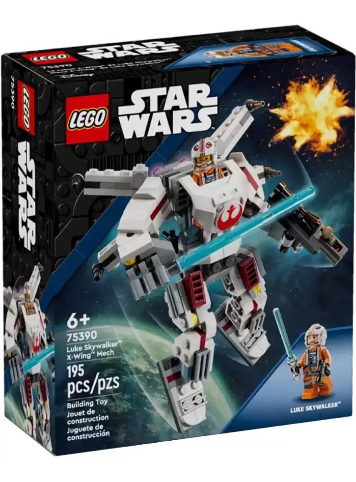 LEGO Star Warstm Luke Skywalkertm X-Wingtm Mech (75390)