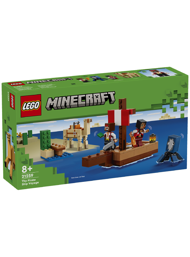 LEGO Minecraft The Pirate Ship Voyage (21259)