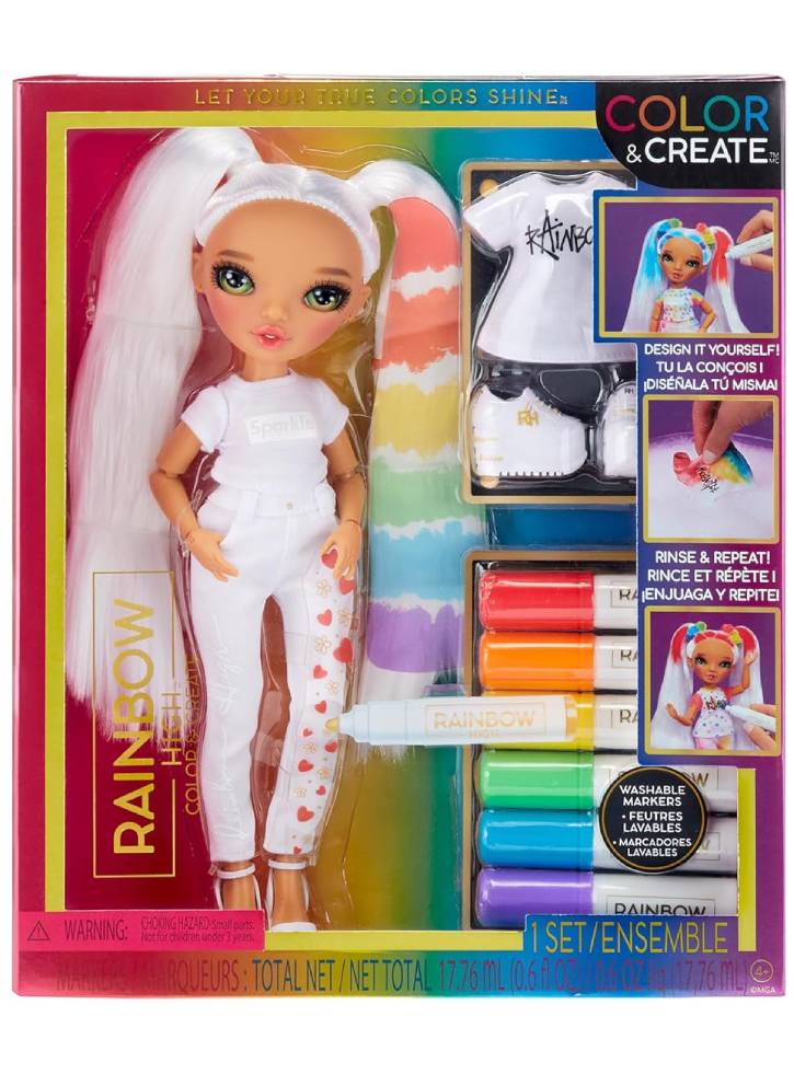 Rainbow High Doll Set Prasina Matia (500407EUC)