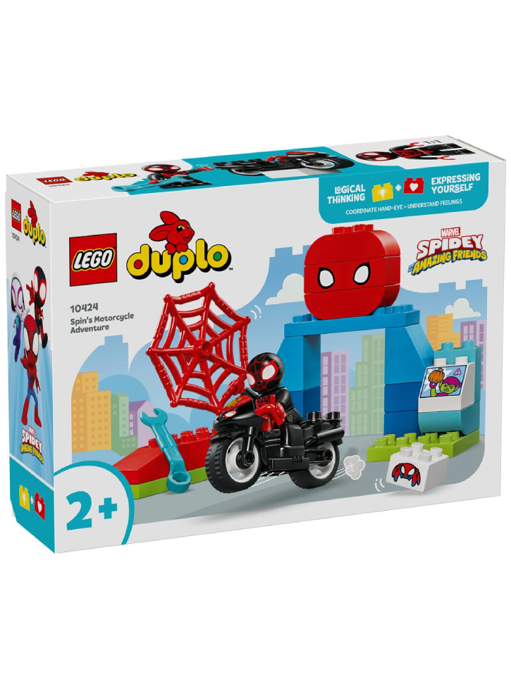 LEGO Duplo Disneytm Marvel Spin's Motorcycle Adventure (10424)