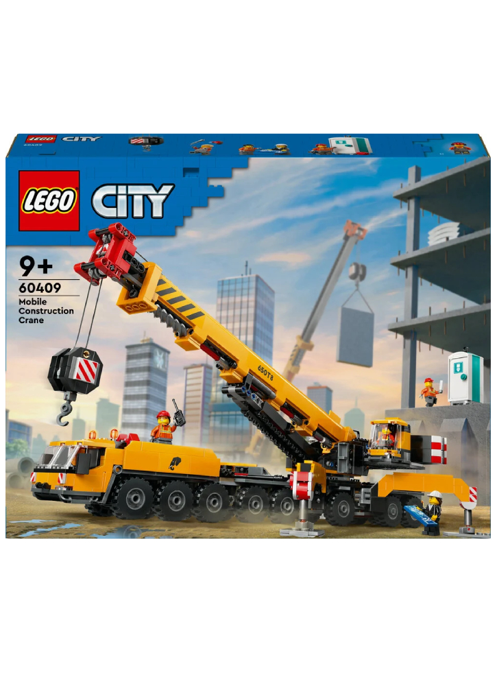 LEGO City Great Vehicles Yellow Mobile Construction Crane (60409)
